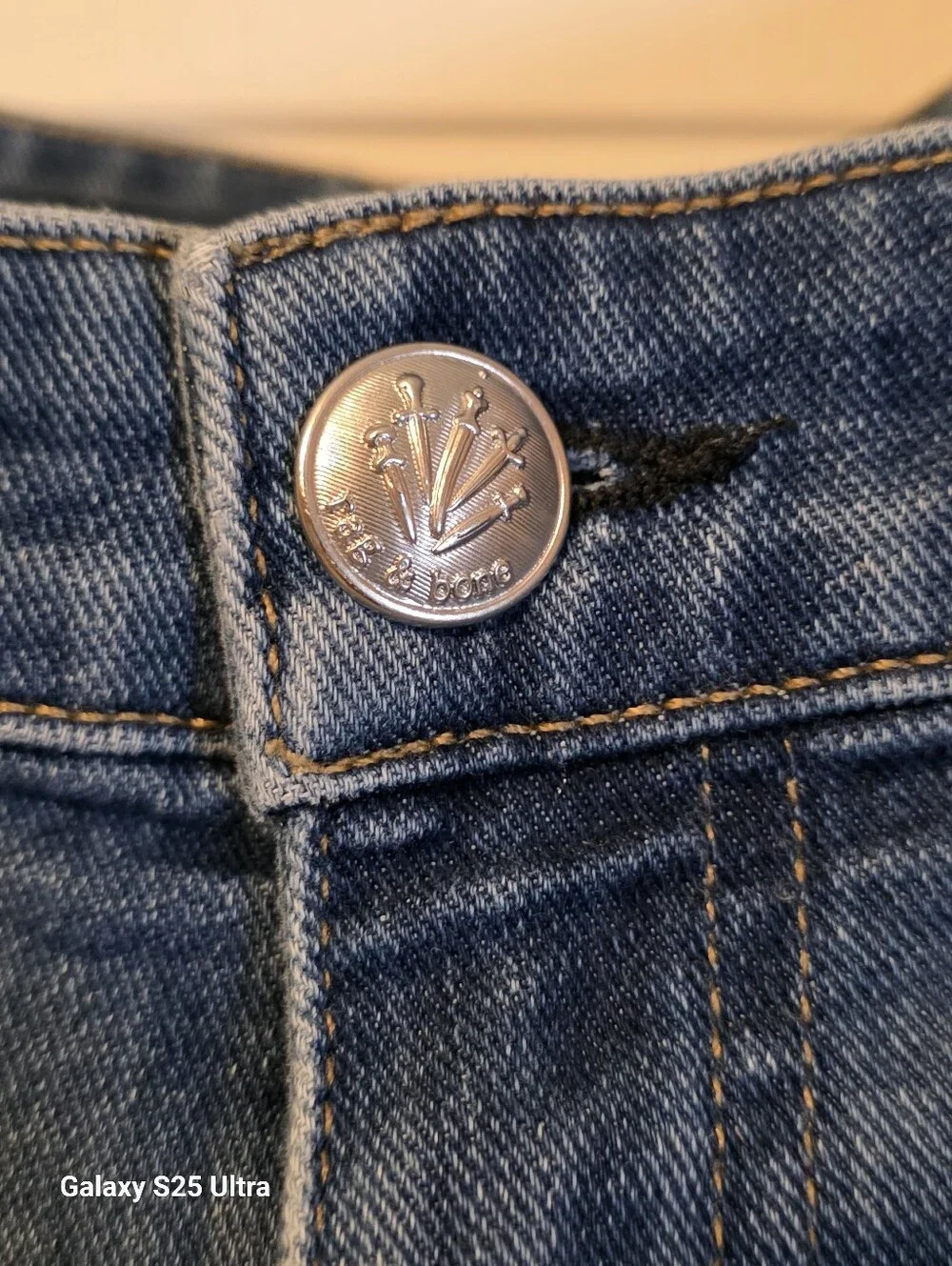 rag & bone The Dre Slim Boyfriend Jeans Blue Size 30 EUC - Picture 5 of 16